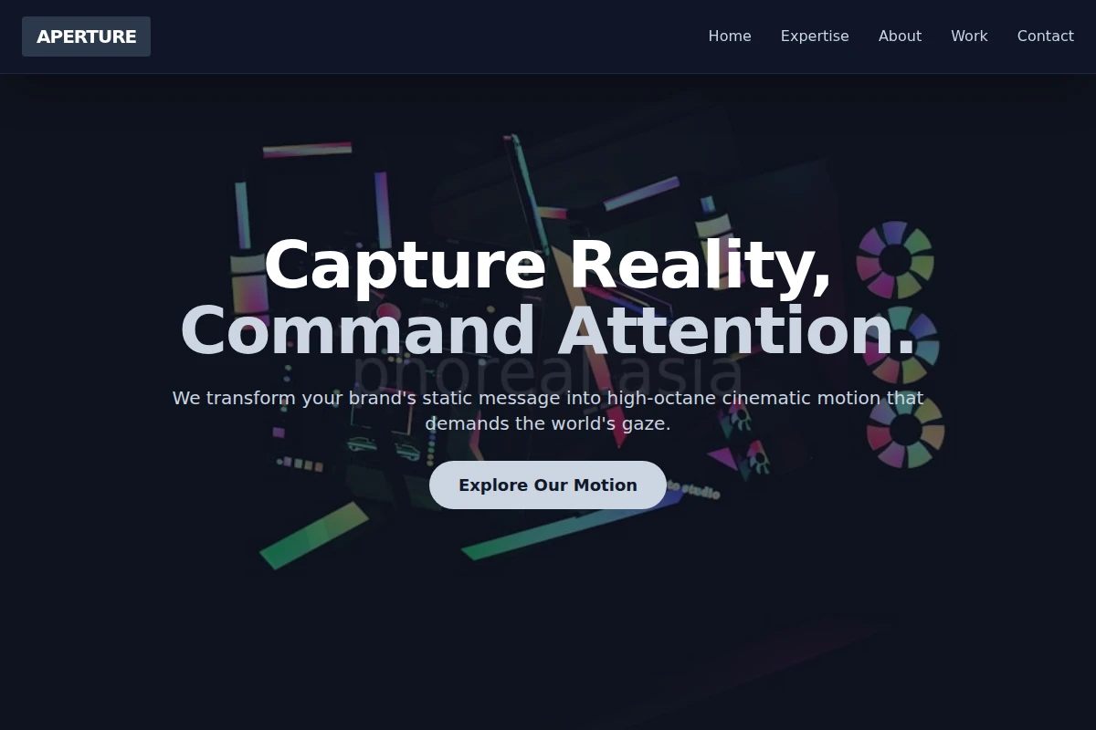 Aperture Motion Graphics