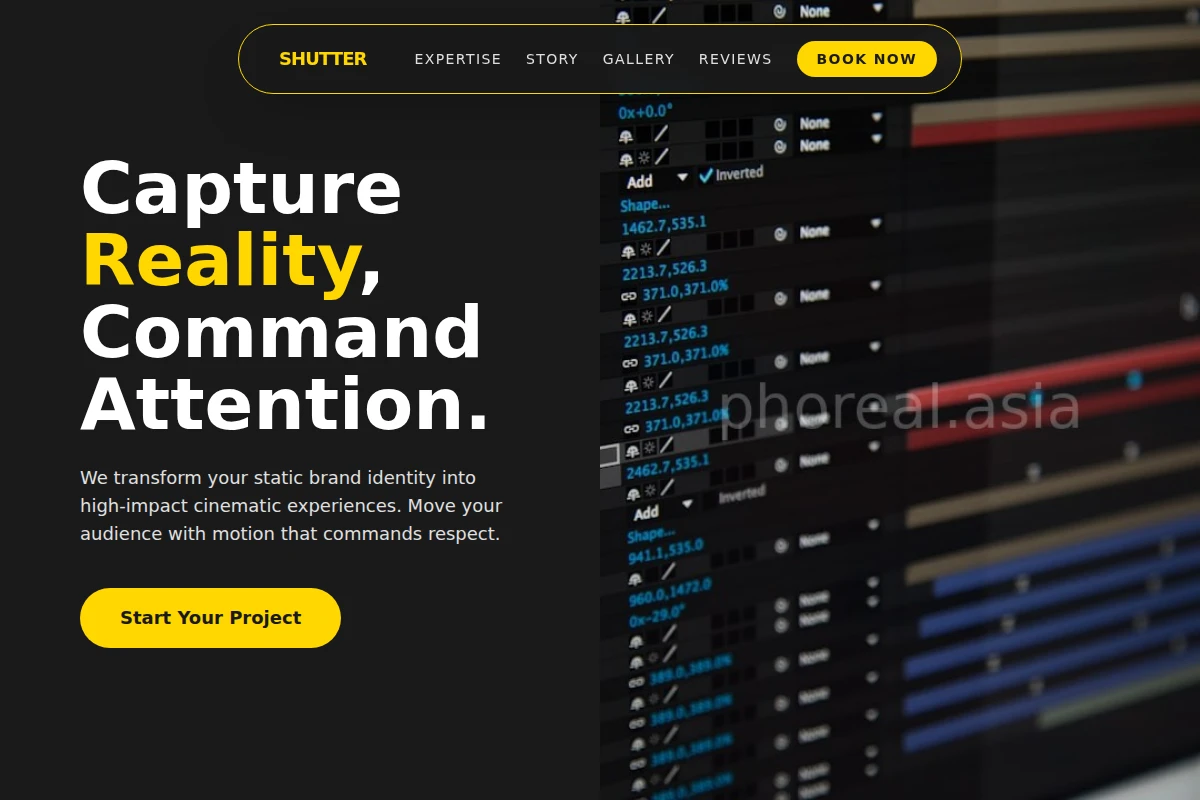 Shutter Motion Graphics