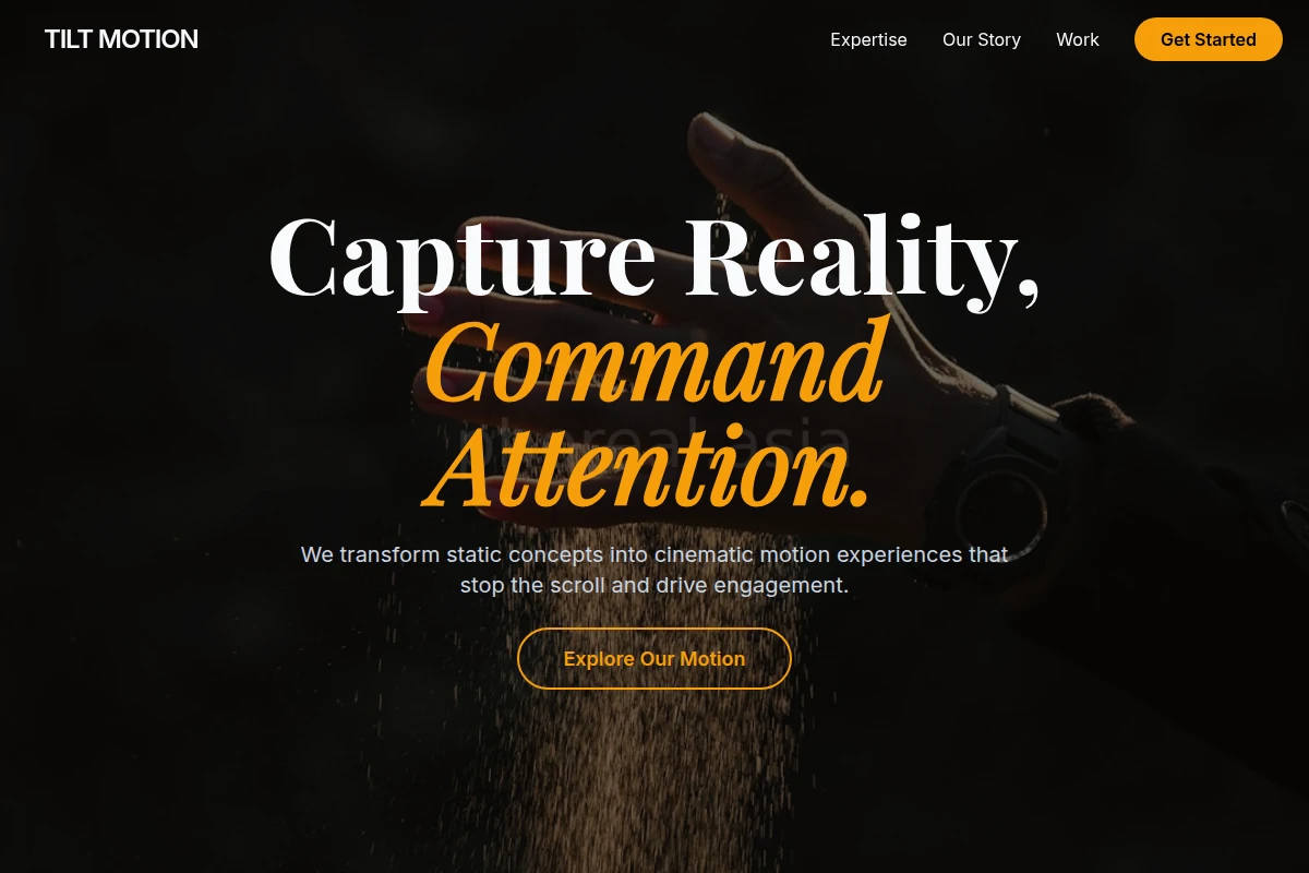 Tilt Motion Graphics