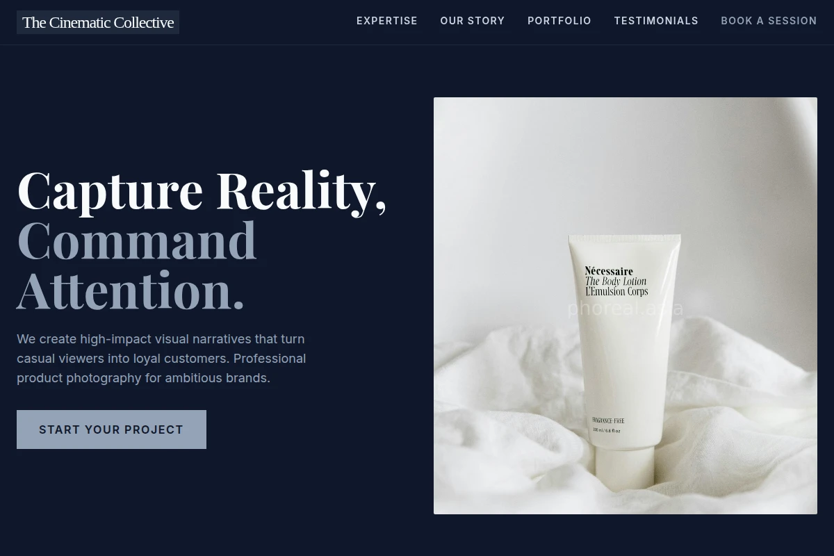 Pan Product Photography