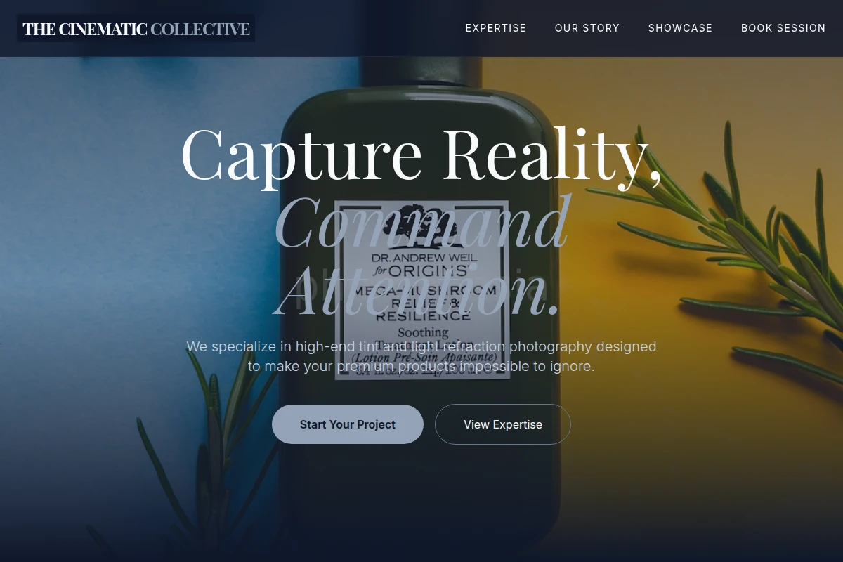 Tint Product Photography