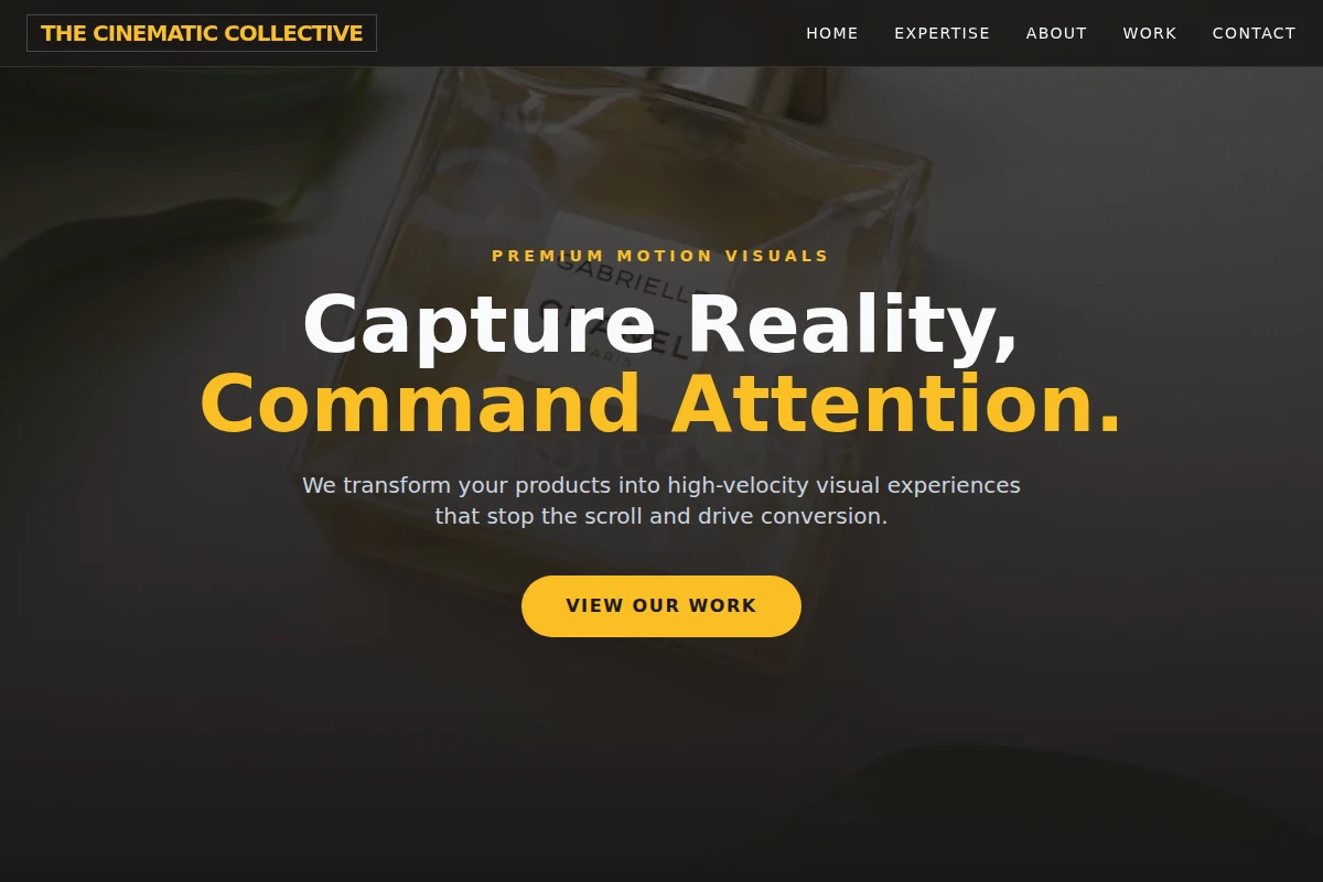 Motion Product Photography