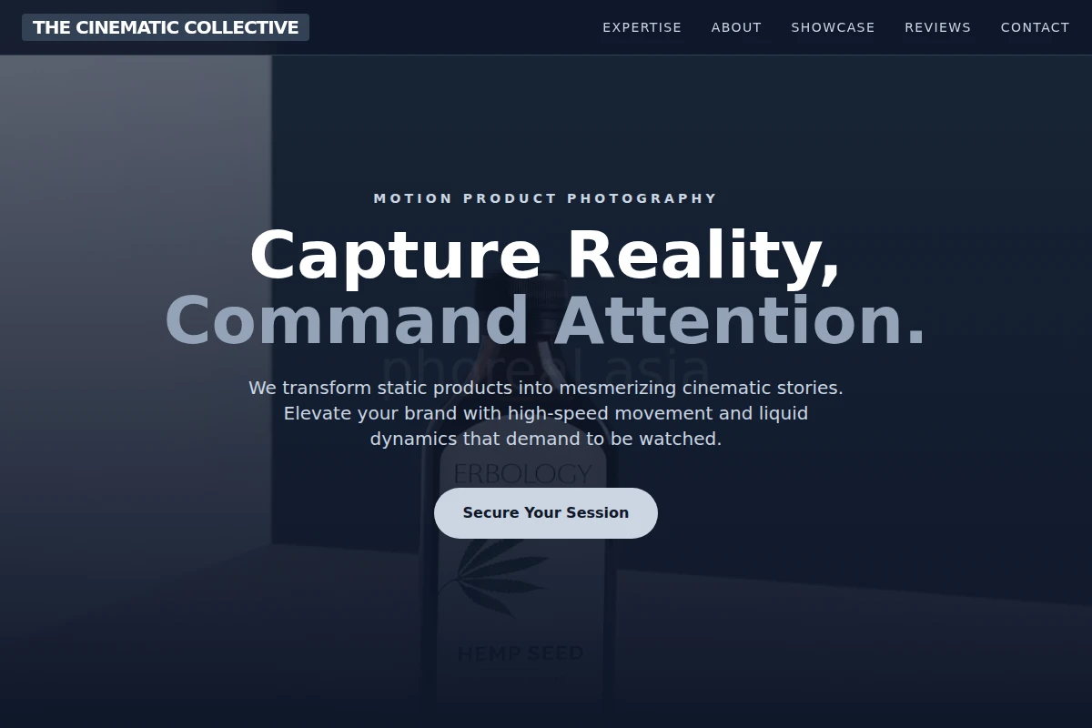 Motion Product Photography